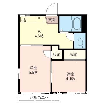 ときわコーポ 間取り