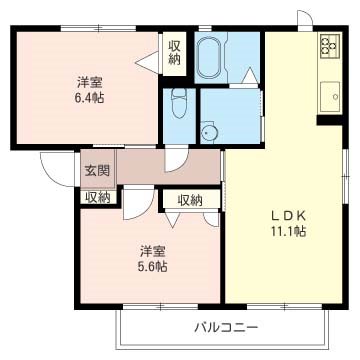 イルボーログランデ 間取り