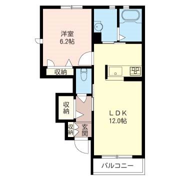 レユシールC 間取り