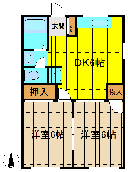 アクシスB 間取り