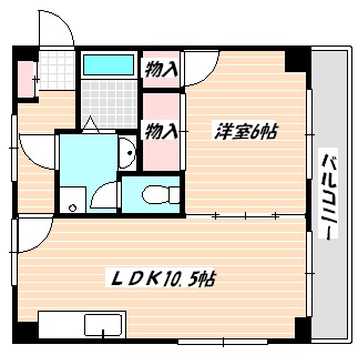 陽あたりハウスⅢ 間取り図