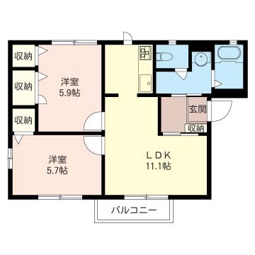 ヒルトップN 間取り