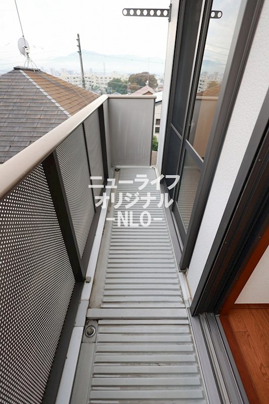ドミールエビナ参番館 ベランダ