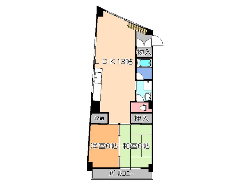 栃木県宇都宮市桜１丁目1-11 間取り