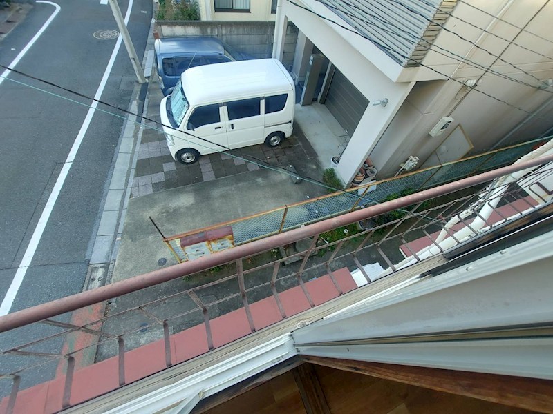 翠雲荘 ベランダ