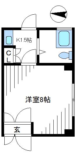 アークビル沼袋 間取り