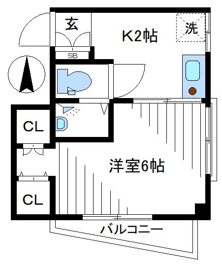 第二萩原ビル 間取り