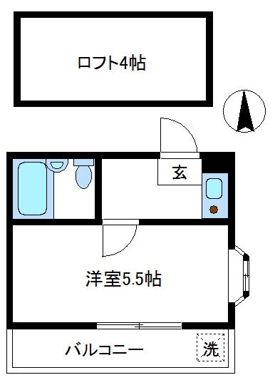 カーサフレスカⅡ 間取り
