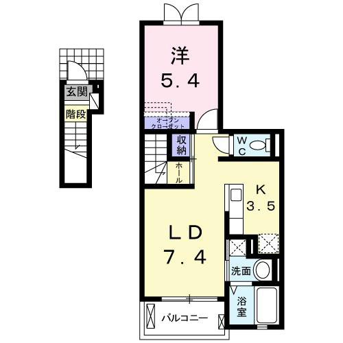 エミネンス・クレストⅡ 間取り図