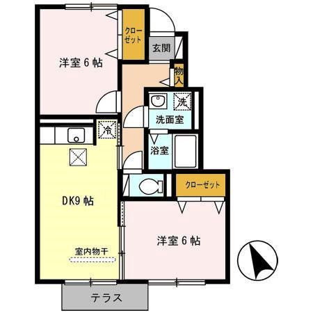 レイクアヴェニュー 間取り図