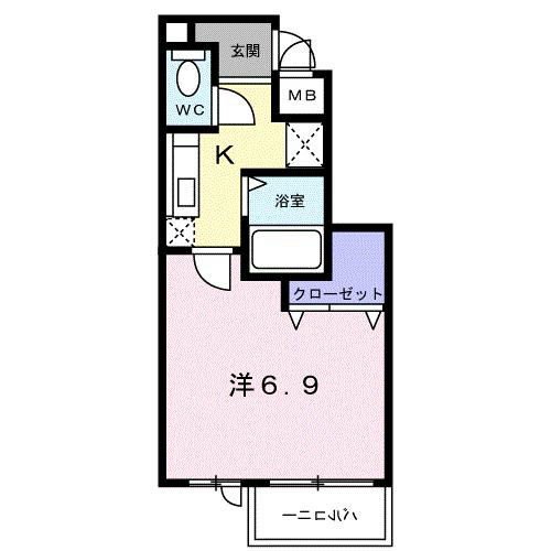 フレンテリーオ 間取り図