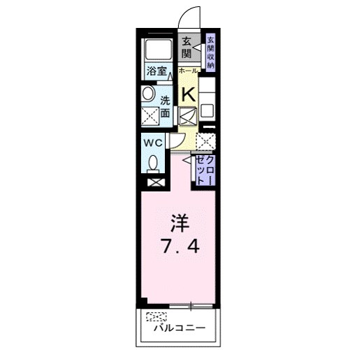 プラシード桜 間取り図