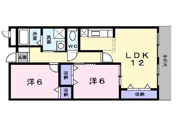 ラ・メイジュ 間取り図