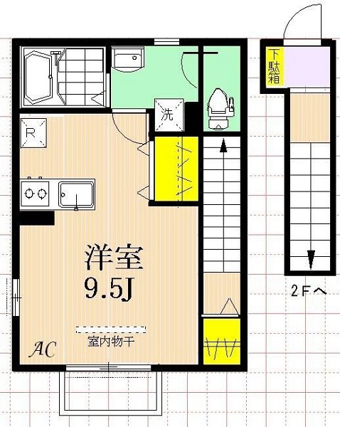 東京都日野市高幡 間取り