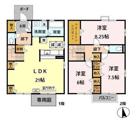 グランラフィーネ 間取り