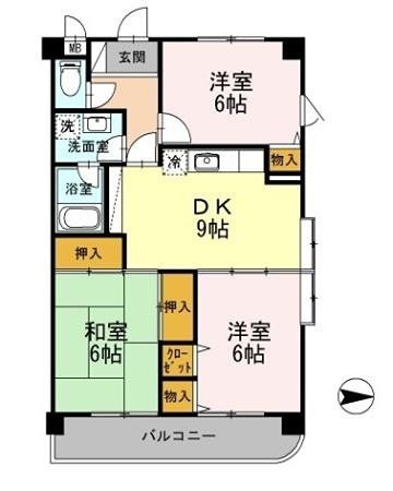 東京都国分寺市本多２丁目 間取り
