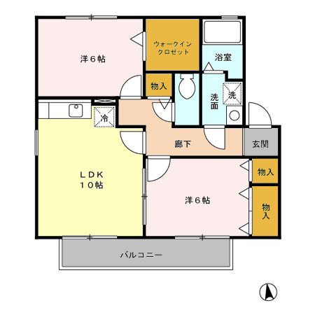 グリーンビレッジ 間取り