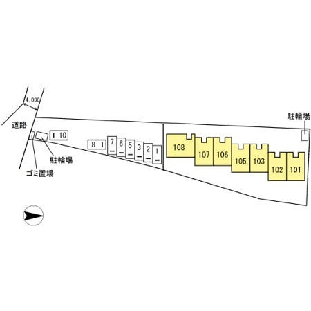 セジュール斎藤 駐車場