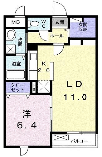 オーシャン幸ＮＣ 間取り