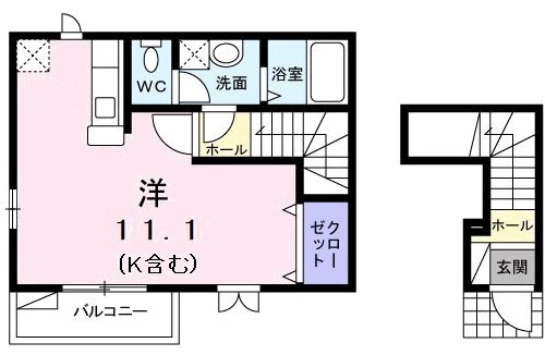 コンフォートヤマダヤ 間取り