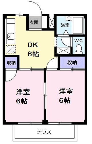 グリーンアベニュー 間取り