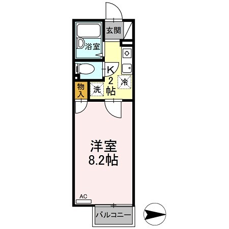 エクレール相原A 間取り