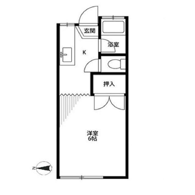 ニュー柏ハイツ 間取り図