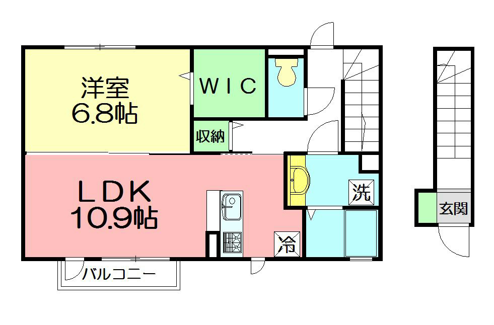 ノア・アン 202号室 間取り
