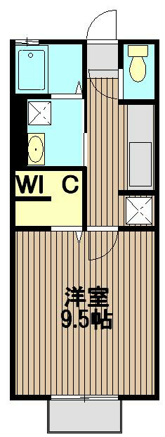 パレスセリオ 102号室 間取り