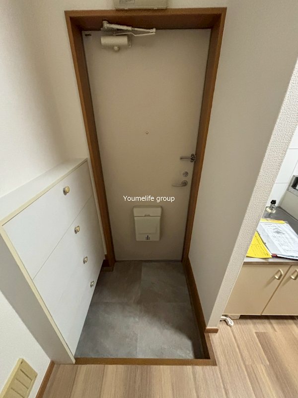 プレジィール 玄関