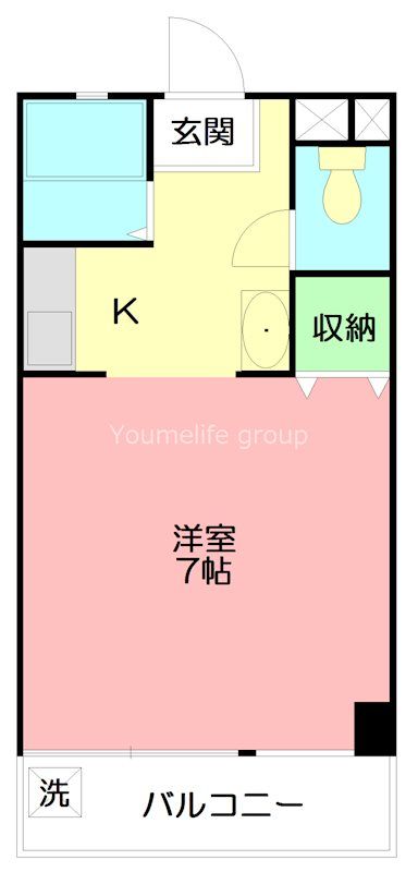 協和ビル 303号室 間取り