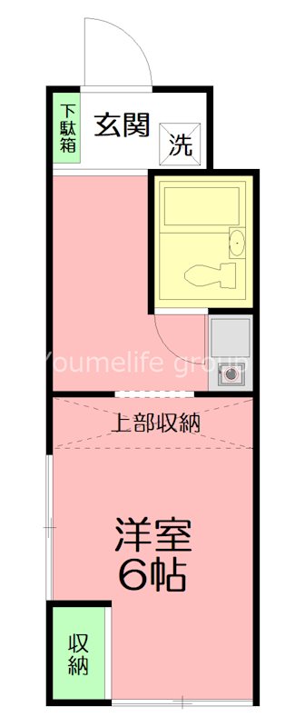 ロイヤルマンション松田 105号室 間取り