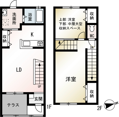 HOHOM 105号室 間取り