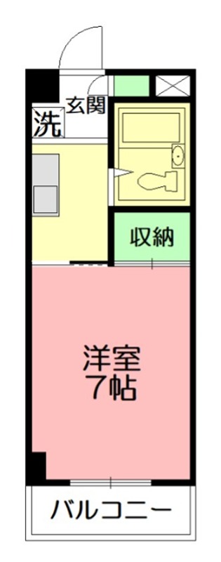ルミナール鵠沼 302号室 間取り