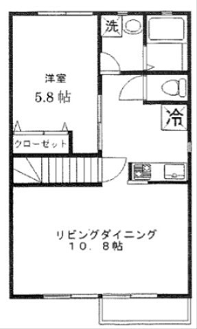 ヴィラージュつばさ 202号室 間取り