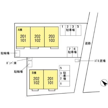 アミティエ　A棟 間取り