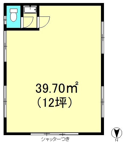 ハイムTJ 1F号室 間取り