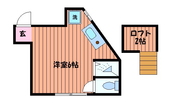 コーポ青木第７ 間取り図