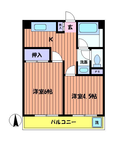 ヴィラ・フェニックス 間取り図