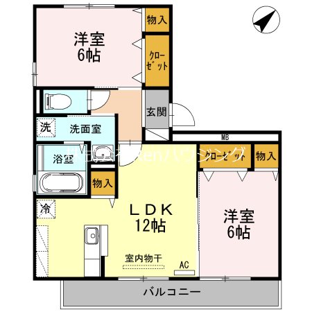グランパルク 間取り