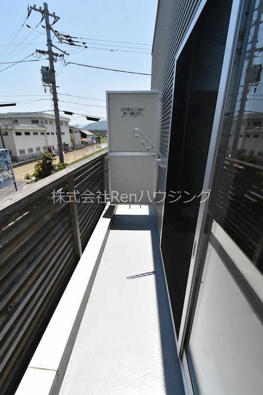 フルーブ ベランダ
