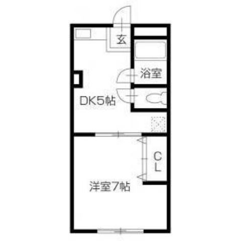 北島ハイツ 間取り