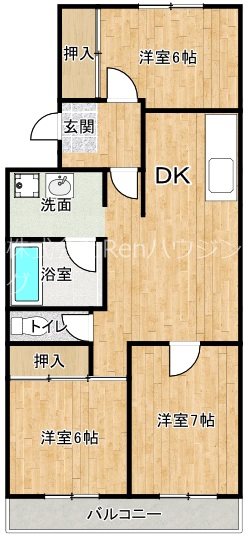 サラグレース川内 間取り