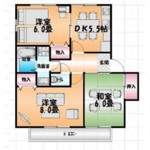 インペリアルメゾンビュー 間取り