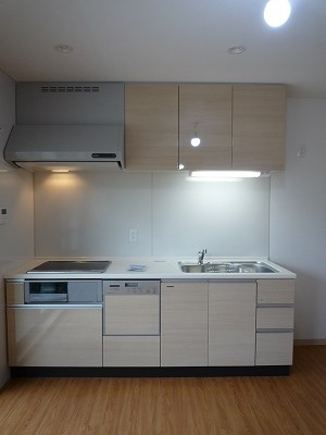 グリーンヒル北白川West キッチン