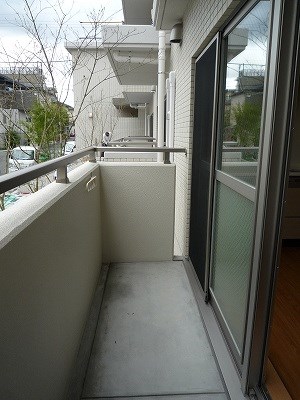 グリーンヒル北白川West ベランダ