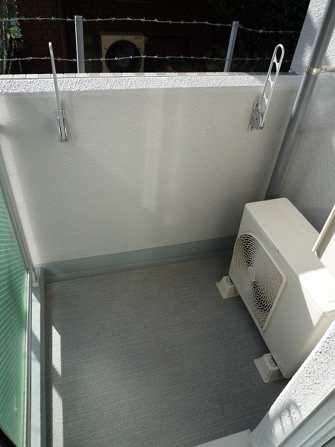 グランコスモ今出川 ベランダ