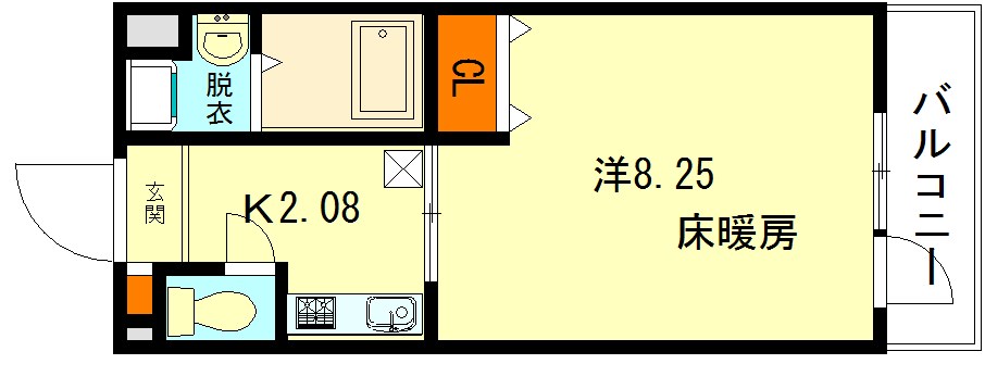 グリーンヒル小山 間取り図