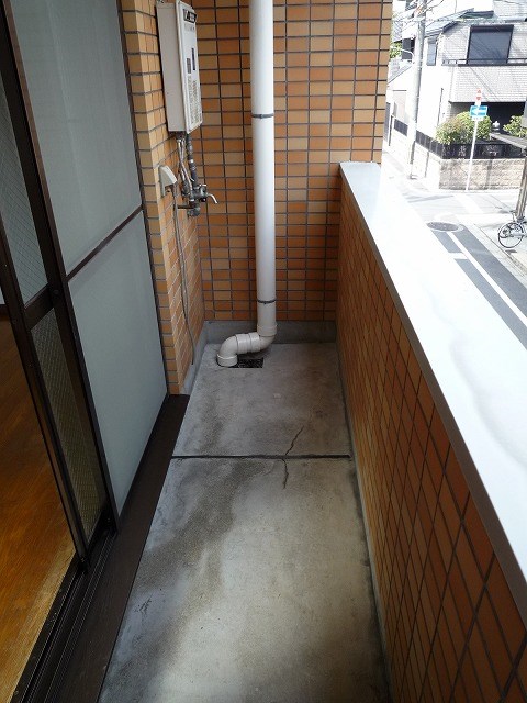 メルシーメゾネット鞍馬口 ベランダ