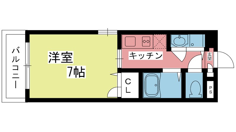 グリーンヒル塔ノ段 間取り図